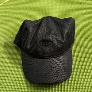 Under Armour Black Mesh Athletic Hat